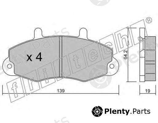  fri.tech. part 201.0 (2010) Brake Pad Set, disc brake
