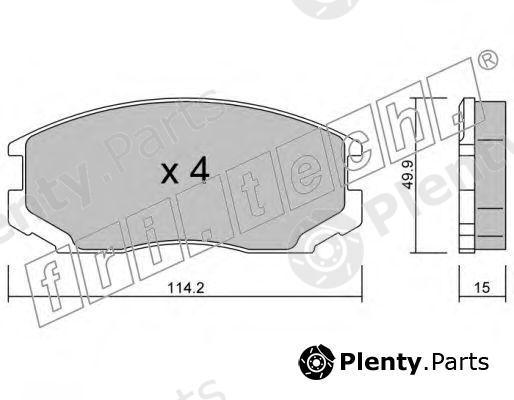  fri.tech. part 230.0 (2300) Brake Pad Set, disc brake
