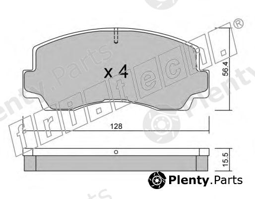 fri.tech. part 252.0 (2520) Brake Pad Set, disc brake