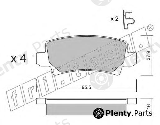  fri.tech. part 463.0 (4630) Brake Pad Set, disc brake