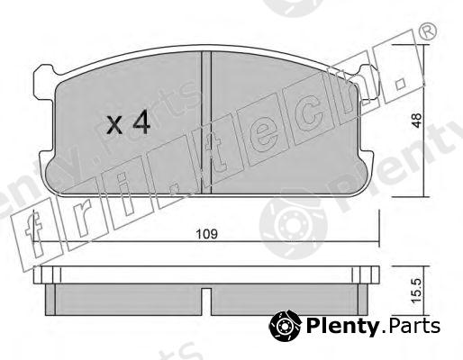  fri.tech. part 496.0 (4960) Brake Pad Set, disc brake
