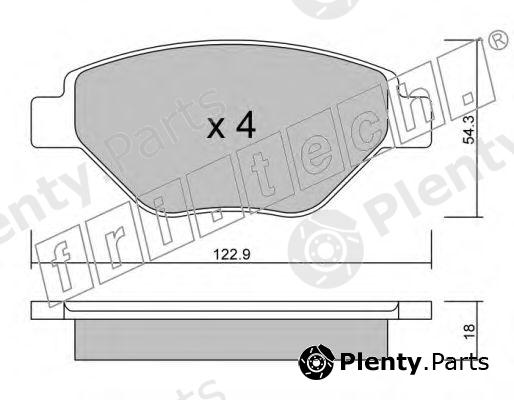  fri.tech. part 559.0 (5590) Brake Pad Set, disc brake