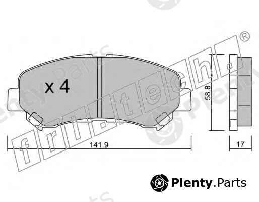  fri.tech. part 808.0 (8080) Brake Pad Set, disc brake