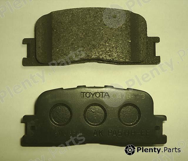 Genuine TOYOTA part 446633130 Brake Pad Set, disc brake