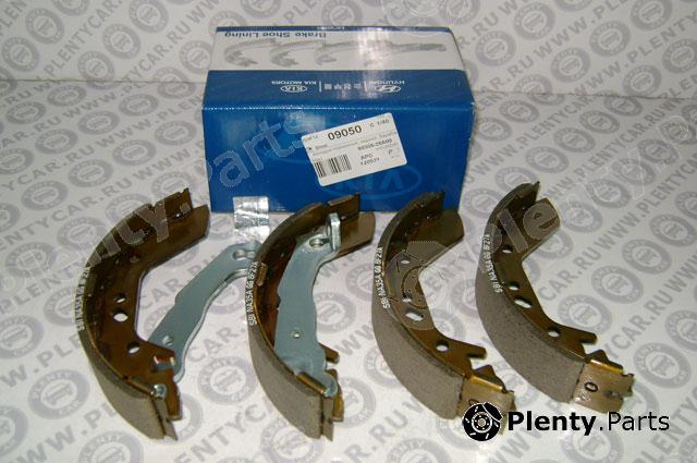 Genuine HYUNDAI / KIA (MOBIS) part 58305-25A00 (5830525A00) Brake Shoe Set