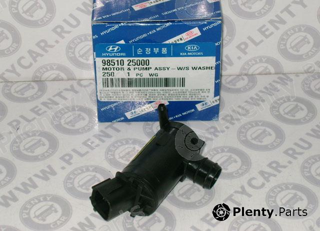 Genuine HYUNDAI / KIA (MOBIS) part 98510-25000 (9851025000) Water Pump, window cleaning