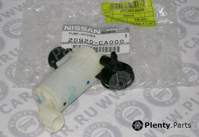 Genuine NISSAN part 28920CA000 Water Pump, window cleaning