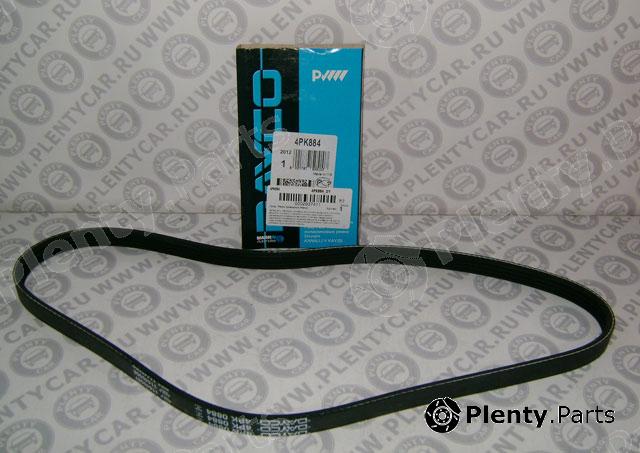 DAYCO part 4PK884 V-Ribbed Belts