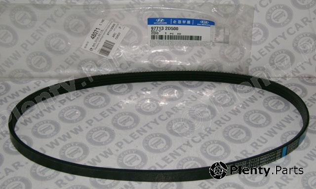 Genuine HYUNDAI / KIA (MOBIS) part 977132D500 V-Ribbed Belts
