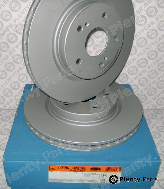  ATE part 24.0125-0190.1 (24012501901) Brake Disc
