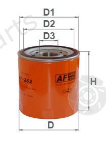  ALPHA FILTER part AF262 Replacement part