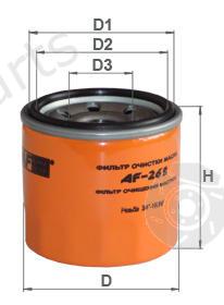  ALPHA FILTER part AF263 Replacement part