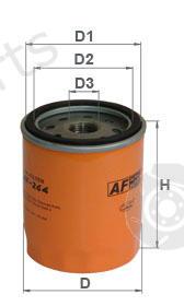  ALPHA FILTER part AF264 Replacement part