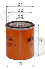  ALPHA FILTER part AF265 Replacement part