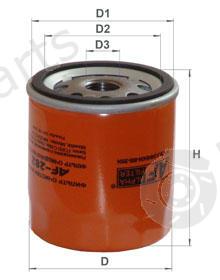  ALPHA FILTER part AF282 Replacement part