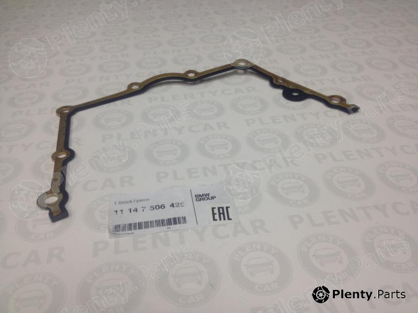 Genuine BMW part 11147506425 Gasket, timing case cover