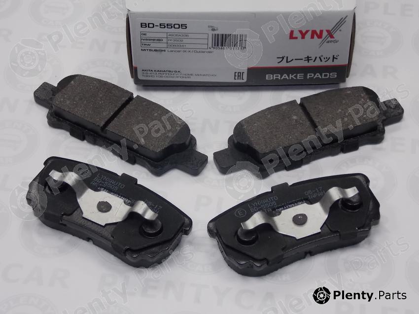  LYNXauto part BD5505 Brake Pad Set, disc brake