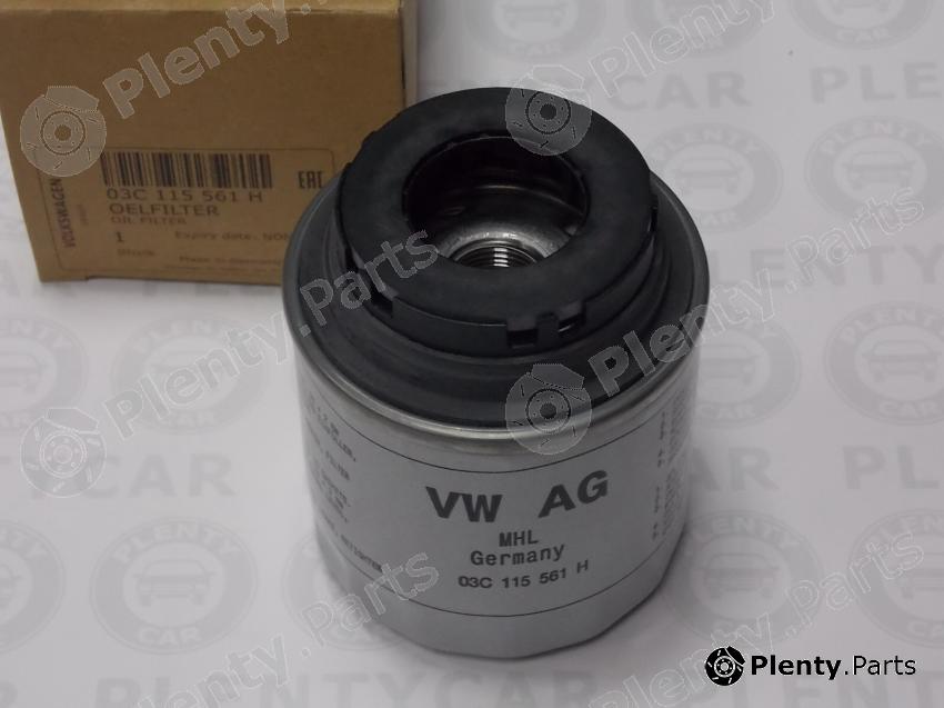 Genuine VAG part 03C115561H Oil Filter