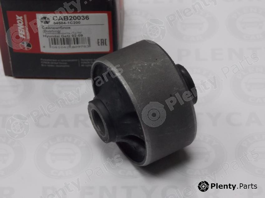  FENOX part CAB20036 Control Arm-/Trailing Arm Bush