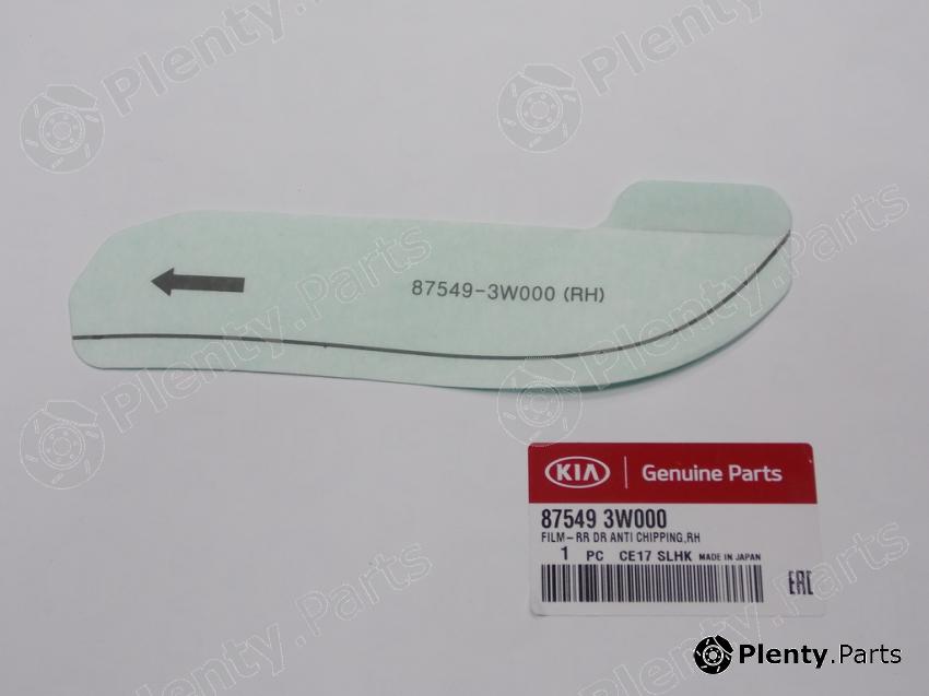 Genuine HYUNDAI / KIA (MOBIS) part 875493W000 Replacement part
