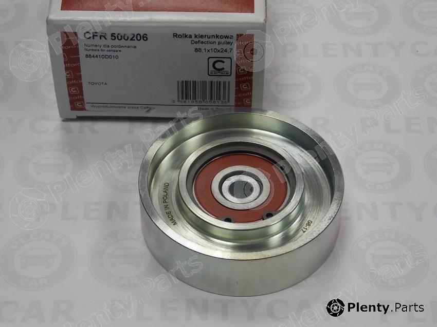  CAFFARO part 500206 Deflection/Guide Pulley, v-ribbed belt