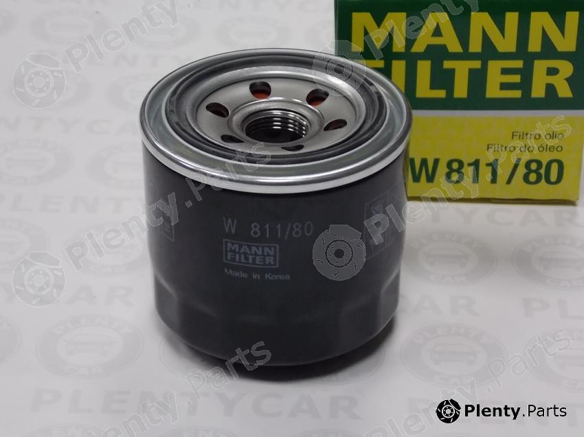  MANN-FILTER part W811/80 (W81180) Oil Filter