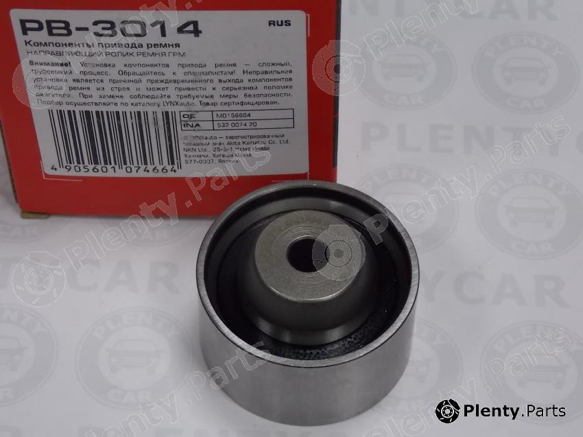  LYNXauto part PB-3014 (PB3014) Deflection/Guide Pulley, timing belt