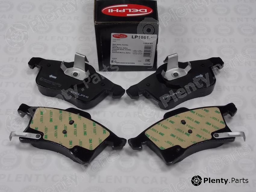  DELPHI part LP1861 Brake Pad Set, disc brake