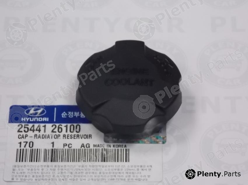 Genuine HYUNDAI / KIA (MOBIS) part 2544126100 Cap, radiator