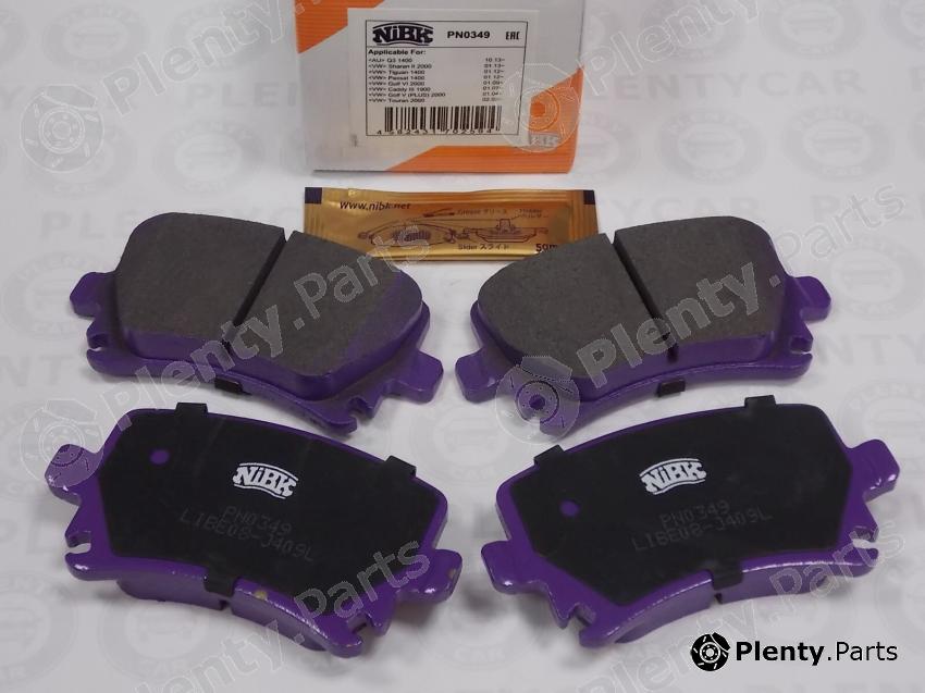  NiBK part PN0349 Brake Pad Set, disc brake