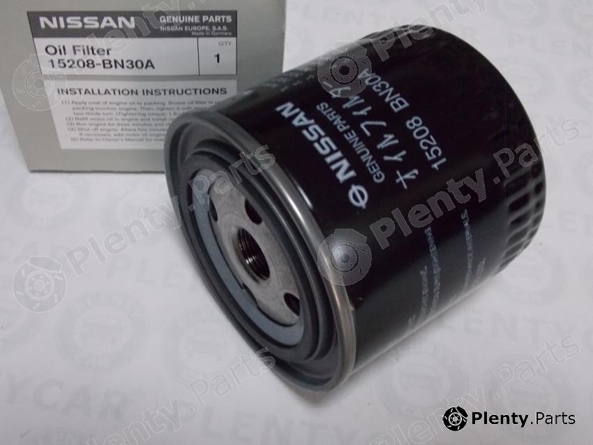 Genuine NISSAN part 15208-BN30A (15208BN30A) Oil Filter