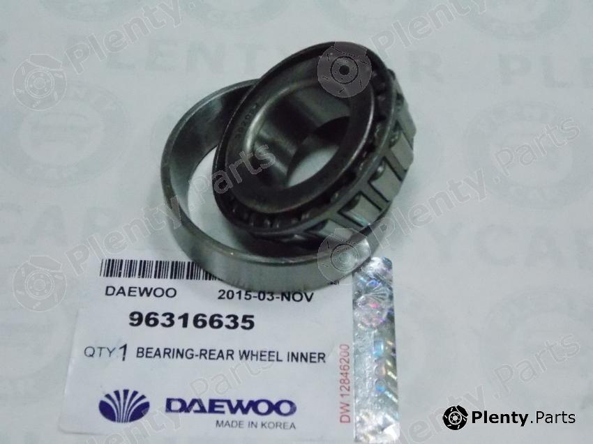Genuine CHEVROLET / DAEWOO part 96316635 Wheel Bearing Kit