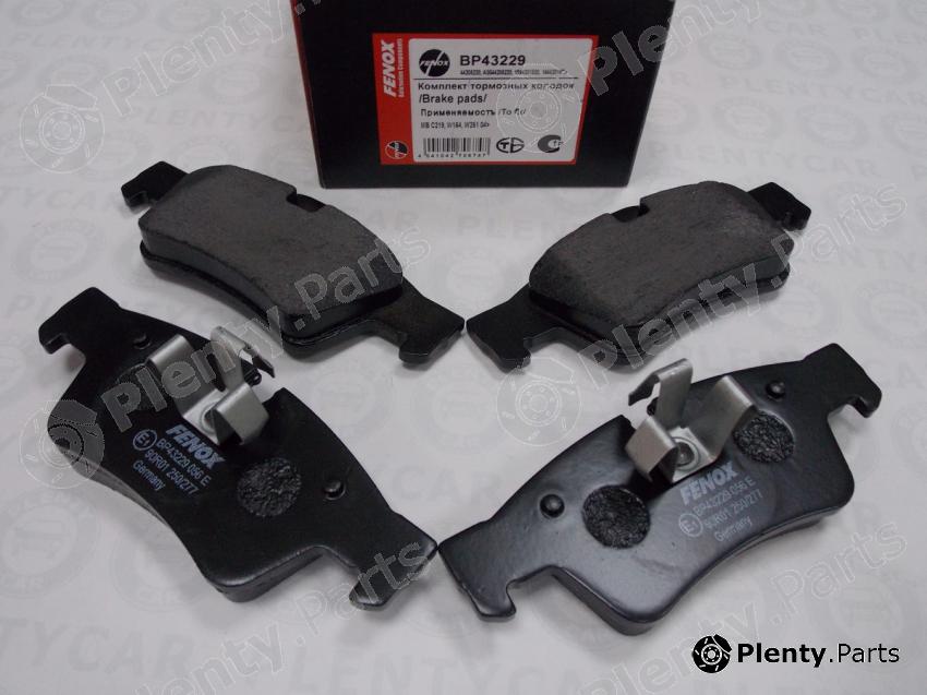 FENOX part BP43229 Brake Pad Set, disc brake