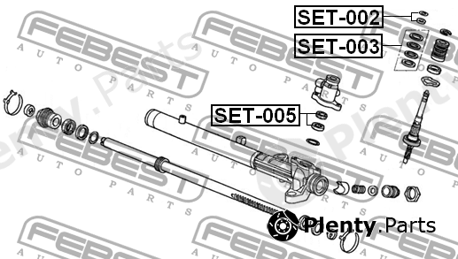  FEBEST part SET-005 (SET005) Replacement part