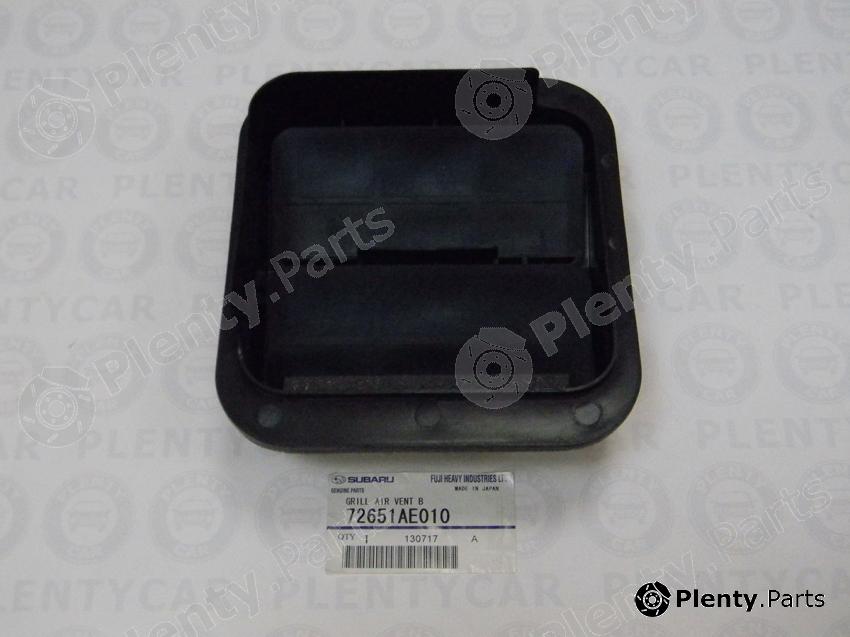 Genuine SUBARU part 72651AE010 Replacement part