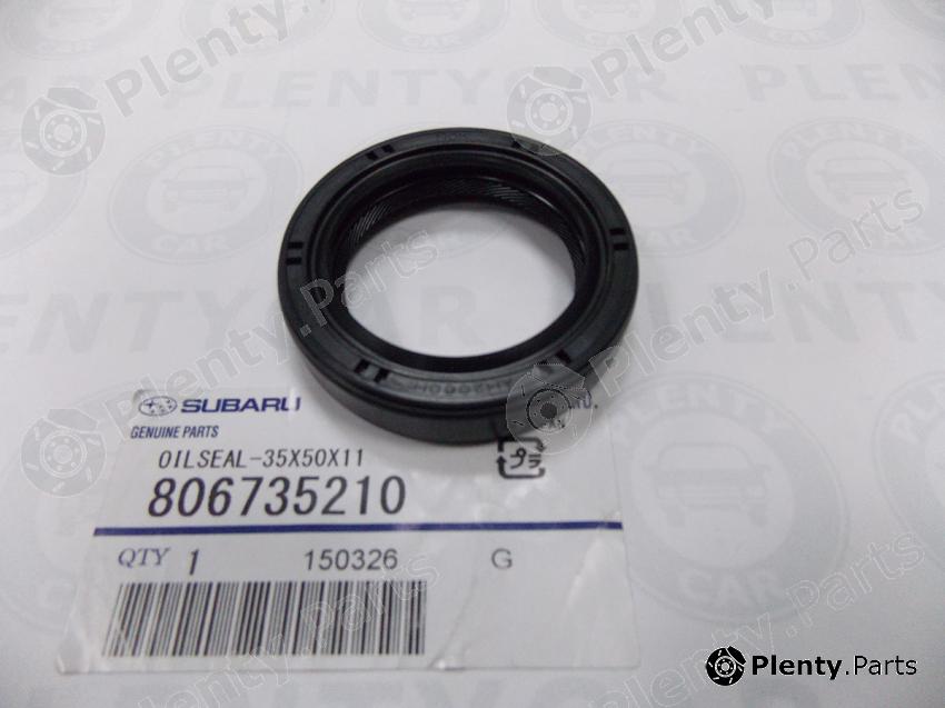 Genuine SUBARU part 806735210 Shaft Seal, manual transmission