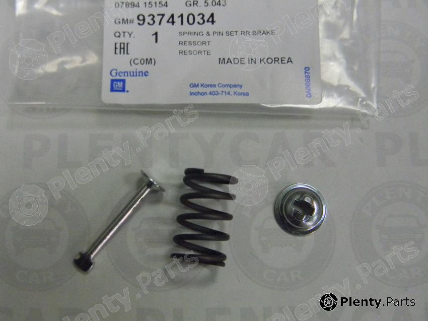 Genuine GENERAL MOTORS part 93741034 Replacement part