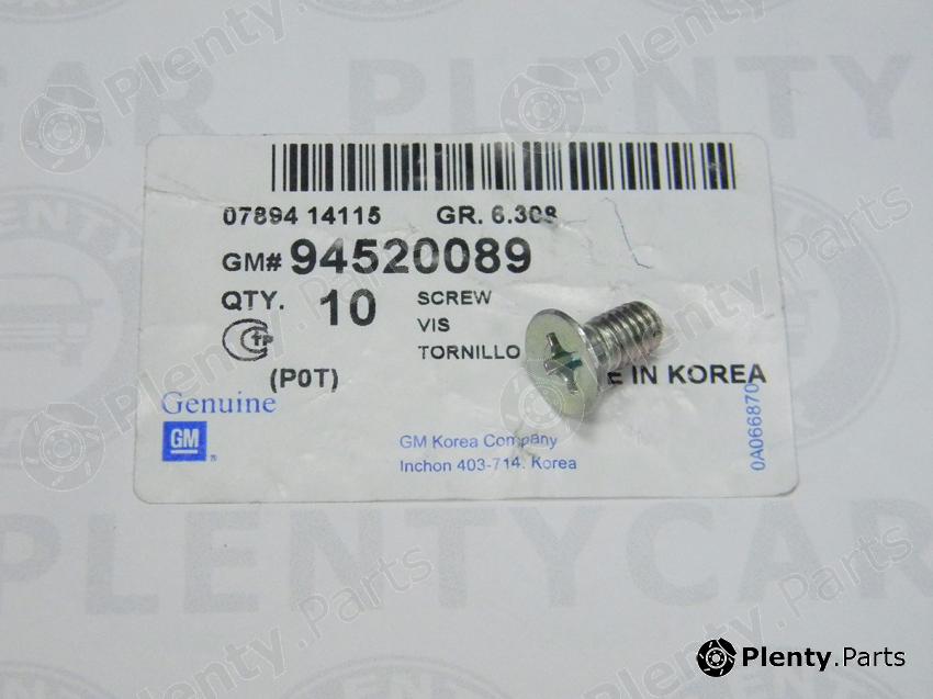 Genuine GENERAL MOTORS part 94520089 Replacement part