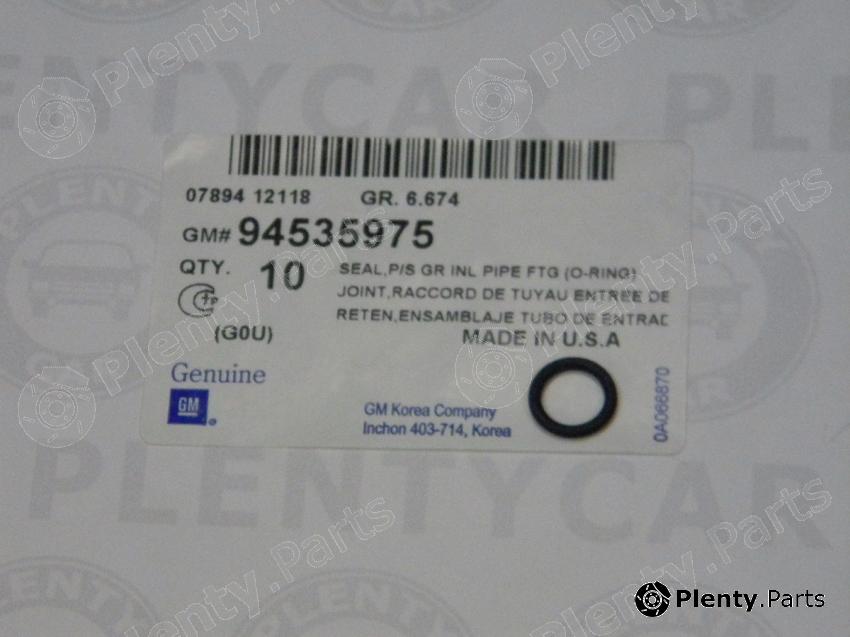 Genuine GENERAL MOTORS part 94535975 Replacement part