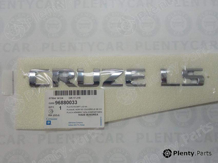 Genuine GENERAL MOTORS part 96880033 Replacement part