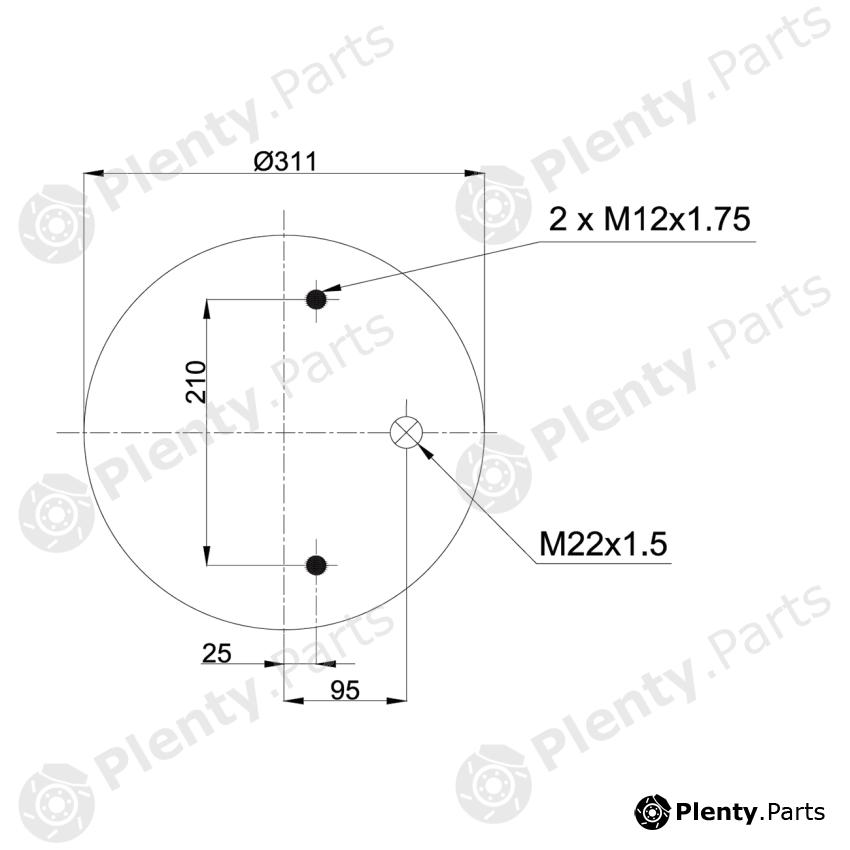  BLACKTECH part RML7992-C (RML7992C) Replacement part