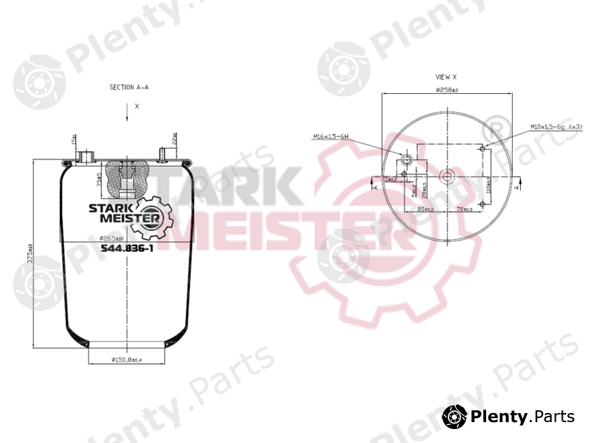  STARKMEISTER part S44.836-1 (S448361) Replacement part