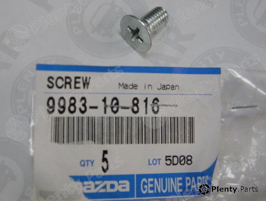 Genuine MAZDA part 998310816 Replacement part