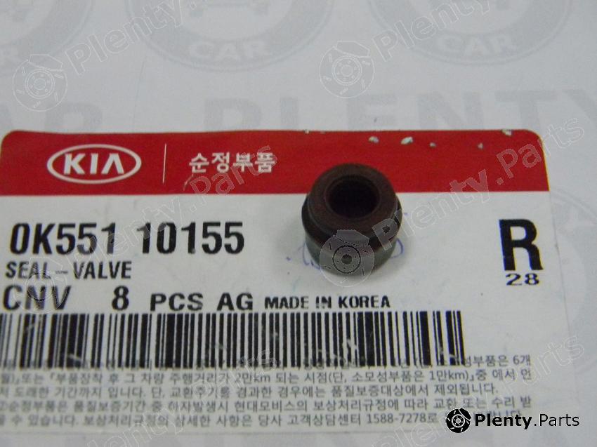 Genuine HYUNDAI / KIA (MOBIS) part 0K55110155 Seal, valve stem