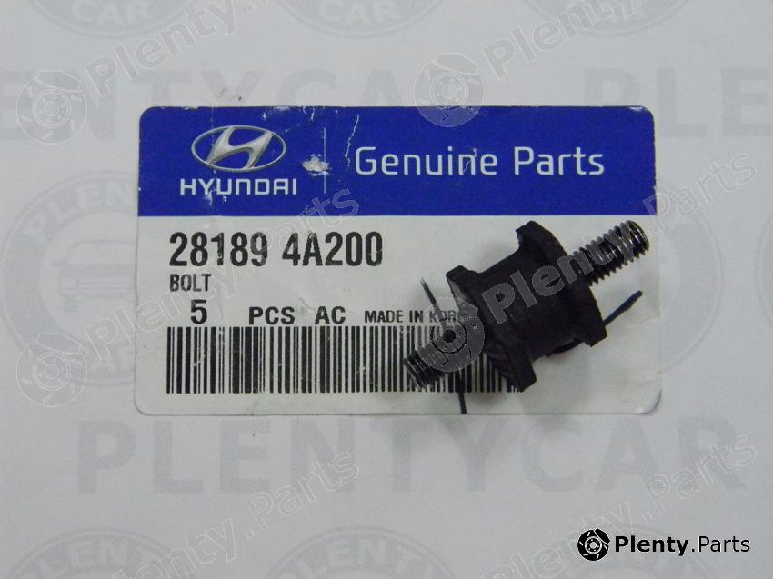 Genuine HYUNDAI / KIA (MOBIS) part 281894A200 Replacement part