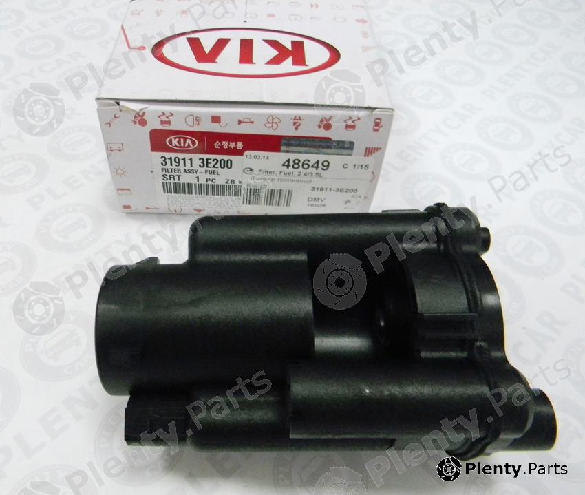 Genuine HYUNDAI / KIA (MOBIS) part 31911-3E200 (319113E200) Fuel filter