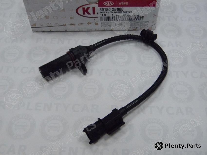 Genuine HYUNDAI / KIA (MOBIS) part 39180-2B000 (391802B000) Sensor, crankshaft pulse