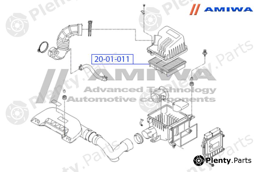  AMIWA part 20-01-011 (2001011) Replacement part