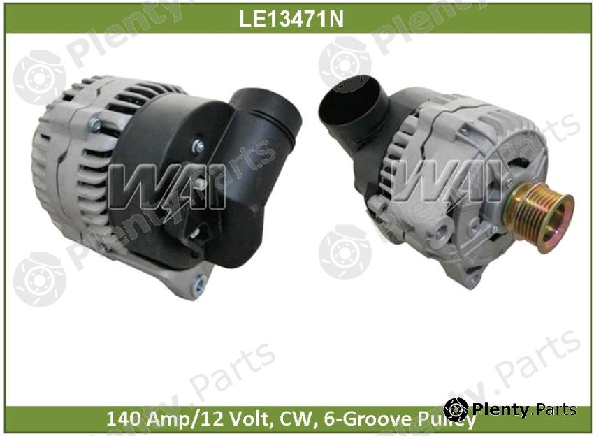  WAIglobal part 13471N Alternator