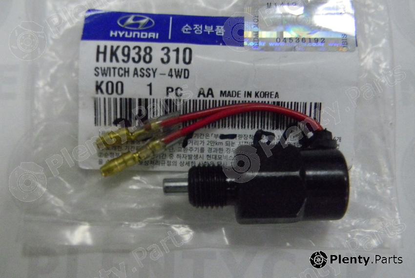 Genuine HYUNDAI / KIA (MOBIS) part HK938310 Switch, reverse light